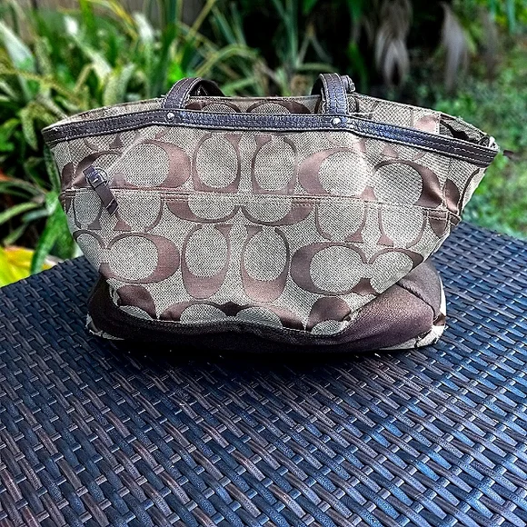 Authenticated Coach travel bag large luggage bag